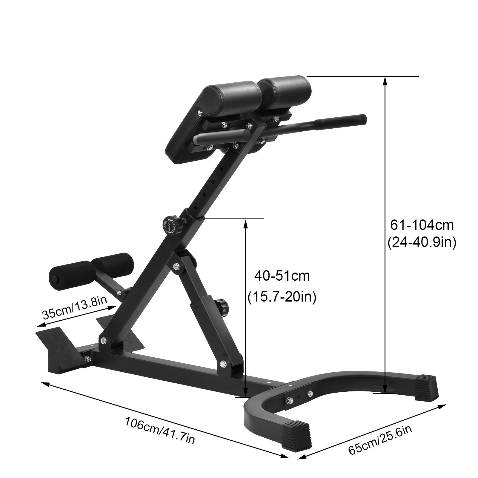 Silla Romana Plegable para Hip - Home Gym Hamstring Exercises reseña y precio