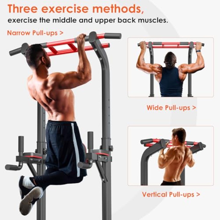 Estación de dominadas para gim - Home Gym Pull Up Bar reseña y precio