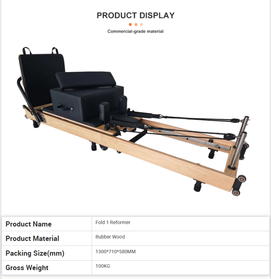 Reformer de Pilates Plegable d - Home Gym Pilates reseña y precio