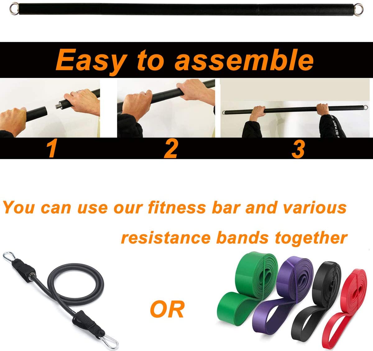 Banda elástica de resistencia  - Home Gym Resistance Machine reseña y precio