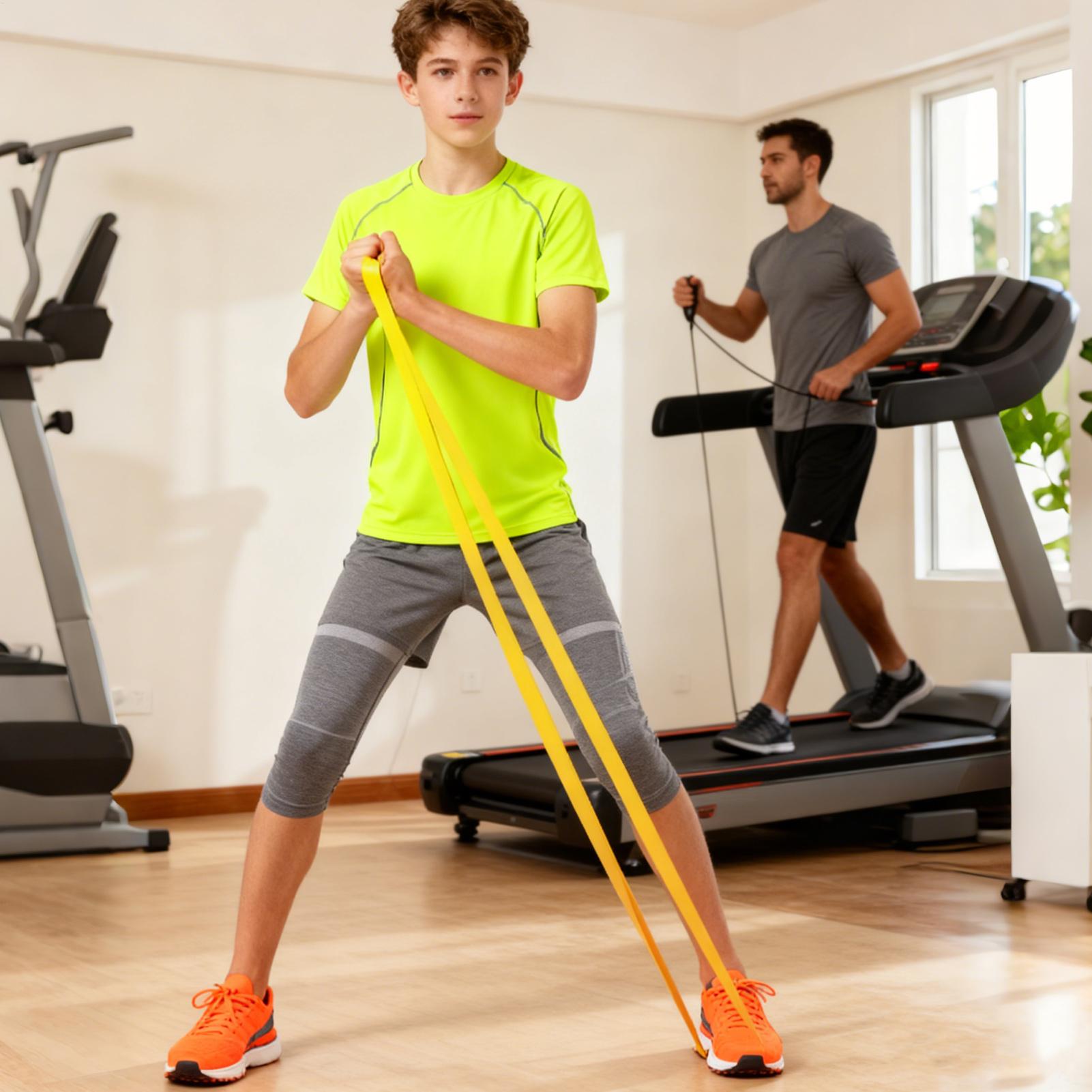Bandas elásticas de resistenci - Home Gym Resistance Machine reseña y precio
