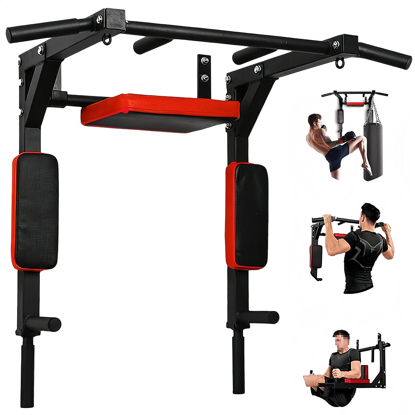 Barra de dominadas montada en  - Home Gym Pull Up Bar reseña y precio