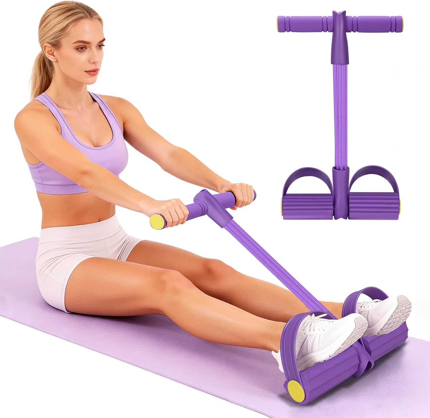 Banda de resistencia de 4 tubo - Home Gym Resistance Machine reseña y precio